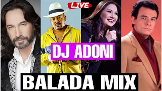 Baladas Mix Vol 1.❤️ Las mejores baladas Románticas ( Mezclando en vivo DJ ADONI )😻 Musica romántica