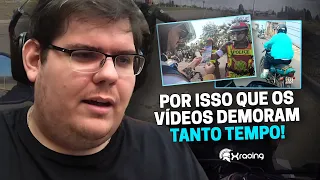 CASIMIRO REAGE: ENQUADROS DE MOTO (EP. 85) INTERNACIONAL E ENGESSADO | Cortes do Casimito