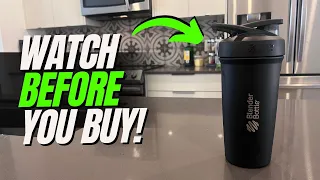 FULL Review of BlenderBottle Strada Shaker Cup Insulated Stainless Steel!
