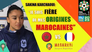 STUPID😩 questions asked to Franco-Moroccan footballer Sakina before the Morocco-France match