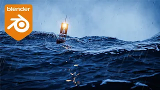 Blender Tutorial - Creating a Stormy Ocean