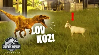 VYPUSTIL JSEM NEJAGRESIVNĚJŠÍHO DINOSAURA! l Jurský Svět #4