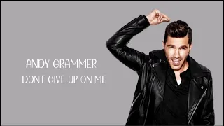 Andy Grammer - Don't Give Up On Me (lirik terjemahan indo)