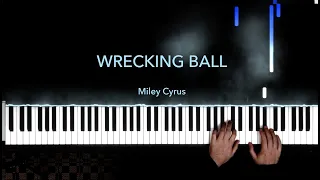 Miley Cyrus - WRECKING BALL | Piano Cover by Paul Hankinson
