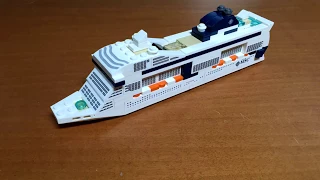 Time lapse Lego 40227 MSC Meraviglia