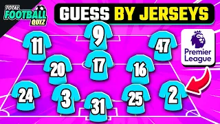 DEVINEZ L’ÉQUIPE DE FOOTBALL GRÂCE AUX NUMÉROS DE MAILLOT DES JOUEURS | QUIZ SUR LE FOOTBALL 2024