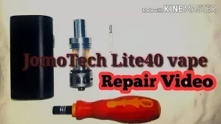 JomoTech Lite40 Vape Atomizer Repair-!!! 100% working