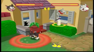 Tom and Jerry in Fists of Furry Gameplay on Guard in The Garden Butch vs Spike 4K UHD 60Fps