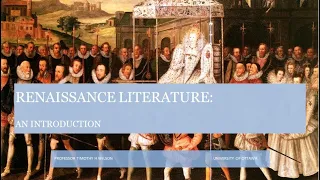 Renaissance Literature: An Introduction