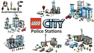 All Lego City Police Stations 2011 - 2017 - Lego Speed Build Review