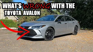 2022 Toyota Avalon Review | The 2022 Toyota Avalon  Is a Really Weird Sedan