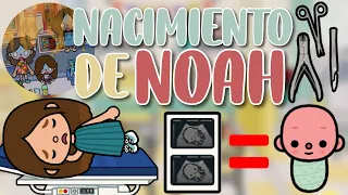 El nacimiento del bebé Noah 👶💙✨  *La abuela quema la tienda* 😭💧 || Toca Dan ||