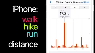How to use your iPhone to see the distance you walk, hike, or run