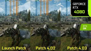 The Witcher 3 Next-Gen PC - Launch Patch vs Patch 4.03 Performance/Graphics | RTX 4080 | i7 10700F