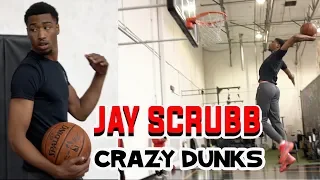 NBA Draft Workout Jay Scubb * CRAZY DUNKS*  with Darren Collison