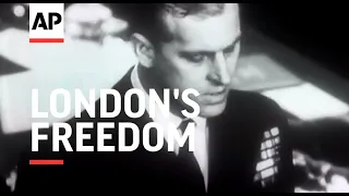 LONDON'S FREEDOM FOR DUKE OF EDINBURGH