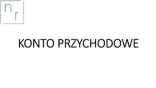 Konto Przychodowe #7