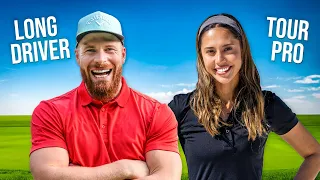 You won’t believe what happened to her before this Golf Match| Alexa Melton