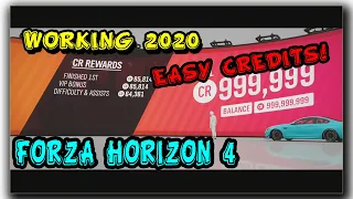 Forza Horizon 4 - How To Get Credits FAST! (Working Credit Glitch/Exploit 2020)