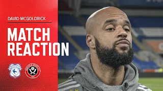 David McGoldrick | Cardiff City 2-3 Sheffield United | Match Reaction Interview