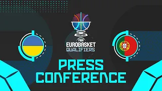 Ukraine v Portugal - Press Conference |  FIBA EuroBasket 2025 Qualifiers