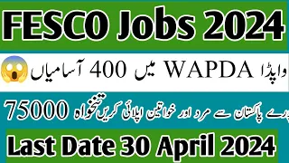 Latest WAPDA Jobs 2024 - Latest Govt Jobs in Pakistan 2024 Apply Online - Sanam Dilshad