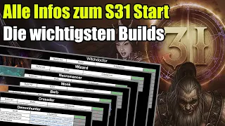 Diablo 3 | Alle Infos zum S31 Start | Die wichtigsten Builds