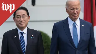 Watch Live: President Biden holds news conference with Japanese Prime Minister Fumio Kishida