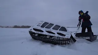 Обзор и тест-драйв. Мотособака Sharmax sh-500. Очень специфическая техника. ЭТО НЕ СНЕГОХОД!