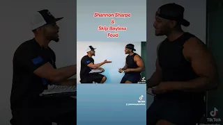 Shannon Sharpe & Skip Bayless Feud (Parody) #shorts #shannonsharpe #skipbayless #fight #feud