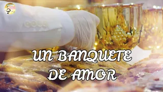 Un banquete de amor LLDM (Con letra + Partitura PDF)  🎼​🎵​🎶​ Alabanzas de Santa Cena LLDM