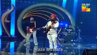 Bullah Ki Jana Rabbi Shergill Live Performance in 1st Hum Tv Awards Show 28th April 2013