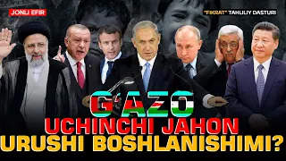 🔴 Gʻazo "uchinchi jahon urushi" boshlanishimi? #fikratuz