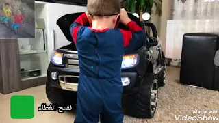 سبايدرمان ينظف سيارته🚗😄Title