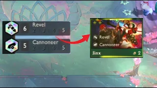 5 REVEL 5 CANNONEER 3 STAR JINX TFT SET 7