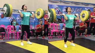 【LuXiaojunBarbell】Deng Wei Clean and Jerk 125kg