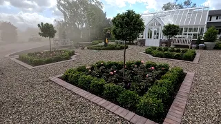 Planting Beautiful Annuals & Dodging Storms! 🤪💨🥰 // Garden Answer