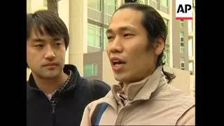 Trial of two South korean protestors arrested at last year's WTO meeting
