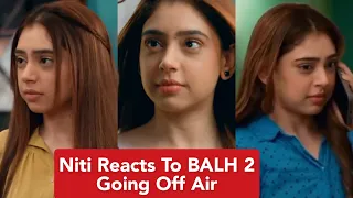 Niti Taylor is SHOCKED as Bade Achhe Lagte Hain 2 wraps up Says, 'It's never just an actor's fault'