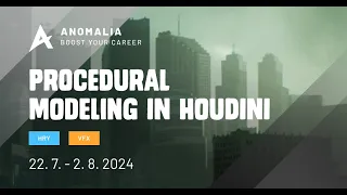 Explore, Create, Drill and Learn PROCEDURAL MODELING IN HOUDINI with Vincent Fortin