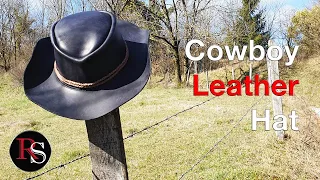 How to make A Leather Cowboy Hat