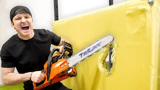 100 LAYERS OF KEVLAR (DANGER ALERT) UNBREAKABLE WALL