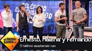 Aprendiendo ruso con el teléfono escacharrado - El Hormiguero 3.0