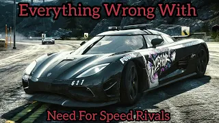 Everything Wrong With Need For Speed Rivals in like 16 minutes or so