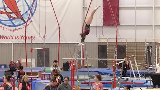 Ashley Hay 2021 Lvl 10 - Simone Biles Invitational - Bars -1st AA