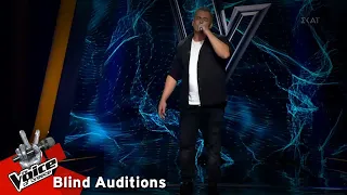 Πάνος Ψάλτης "Απόψε θα'θελα" | Blind Auditions | The Voice of Greece | S08