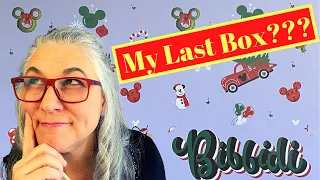 My LAST bibbidi box unboxing?