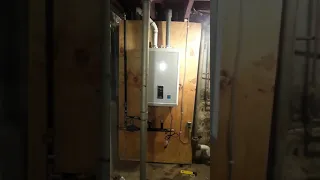 Navien combi install