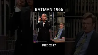 Batman 1966 Then and Now