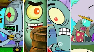 SpongeBob 2D Platformers - All Plankton Boss Fights